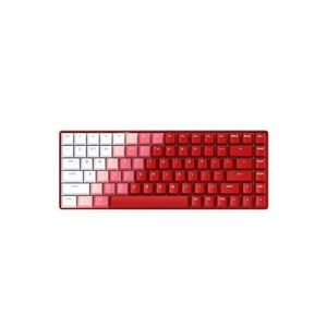 Tastiera Meccanica da Gaming A84 Rossa con Connessione Tri-Mode, 100% Hotswap, Retroilluminazione RGB LED, Switch TTC Flame Red Personalizzati - Product Image 3