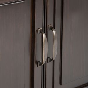 Mobiletto Contenitore da Ingresso Connaught Marrone Castagna Scuro, Elegante Arredamento per Soggiorno - Product Image 2