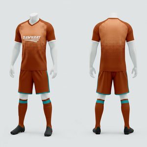 Team Soccer Kit Full Sublimation Breathable Fabric Uniform | <b>Men</b> Women Adult Sizes | Short Front Lightweight Quick Dry - Product Image 2