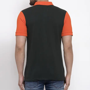 เสื้อโปโลชายคุณภาพสูง ทรงปกติ ติดกระดุม 3 เม็ด สวมใส่สบาย แขนสั้น - Product Image 2