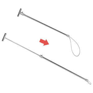 Pértiga de Acero Inoxidable para Sujeción de Cerdos, Herramienta Manual DIY OEM para Granja, para Cerdos y Perros, de GREEN SWIFT - Product Image 3