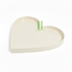Premium New Design Customized Rectangular Tray LACQUER TRAY From MDF with Handle <b>Printing</b> MDF Lacquer Tray From Vietnam - Product Image 6