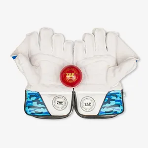 ZAP Club <b>Small</b> Junior Wicket Keeping Gloves Hand-Stitched Padded Durable Lightweight Kids Keeper Gloves Strong Grip Rubber Palm - Product Image 3