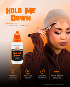กาวติดวิกผม HMD Hold Me Down ขนาดเล็ก กลิ่นพีช 0.7 ออนซ์ ยี่ห้อ Private Label ติดทนนาน กันน้ำ ผลิตในเกาหลี - Product Image 6