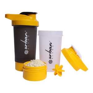 Best Quality Black Plastic <b>Shaker</b> <b>Bottle</b> with Red Lid for Gym Use Reusable Sports Drinkware at Wholesale Price from India - Product Image 4