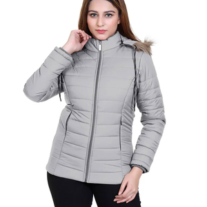 Vestes matelassées légères coupe-vent pour femmes, pour l'hiver, respirantes et chaudes, vestes matelassées rembourrées pour femmes - Product Image 4