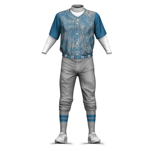 Uniformes de Béisbol Personalizados Baratos por Sublimación, Conjunto de Camiseta y Pantalones, Uniformes Deportivos para Equipos de Béisbol al por Mayor - Product Image 2