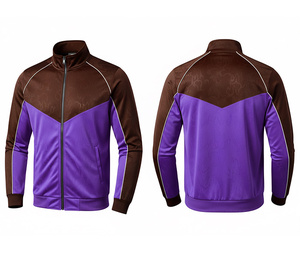 Chaqueta Deportiva Personalizada OEM con Cierre Completo, Ropa para Correr y Fitness, Cálida, Transpirable y de Secado Rápido |   Tallas Hombre Mujer Juvenil - Product Image 3