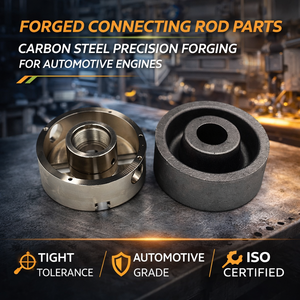 Piezas de Biela Forjadas de Acero al Carbono, Forja de Precisión, Estándar ASTM con Tratamiento de Superficie para Motores Automotrices - Product Image 2