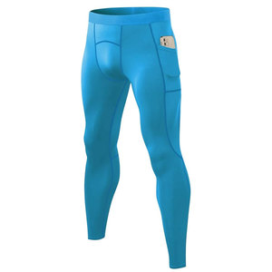 รับผลิตเลกกิ้งกีฬาผู้ชายแบบมีโลโก้พิมพ์ลายตามสั่ง คุณภาพสูง ยืดหยุ่น แห้งเร็ว เหมาะสำหรับออกกำลังกาย ฟิตเนส วิ่ง และฝึกซ้อม - Product Image 1