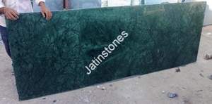 Dalle de marbre vert émeraude à motif naturel pour salle de bain, mur décoratif, carrelage de sol, utilisation intérieure décorative - Product Image 6