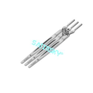 Manche de scalpel long angle 21 CM Instruments de microchirurgie en acier inoxydable Fabriqué avec AISI 420 de source réputée - Product Image 3