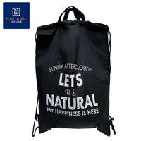 Sac à dos à fermeture éclair MA01.1, personnalisable OEM, prix usine, organisation de rangement domestique, conception ODM, logo personnalisé, polyester