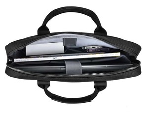 Sac pour ordinateur portable en velours côtelé personnalisé, décontracté et de haute qualité, avec une conception de protection durable pour un usage professionnel - Product Image 2