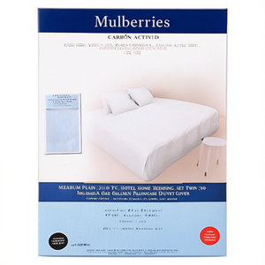 Juego de Ropa de Cama de Hotel de 210 Hilos, Tamaño Individual, con Sábana, Funda de Almohada y Funda Nórdica - Product Image 2