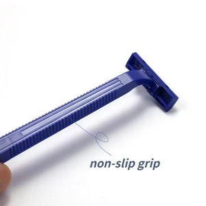 Disposable <b>Razor</b> for <b>Women</b> Sanitary Manual Shaver 1 Super Sharp Blade with Comb Head for Face Down Leg Arm with Non-Slip Grip - Product Image 1