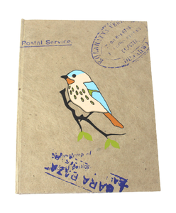 Cuaderno A5 Multicolor con Impresión Serigrafiada en Papel Lokta, Diario Personal y Corporativo de Tapa Dura para Viajes y Escritura - Product Image 1