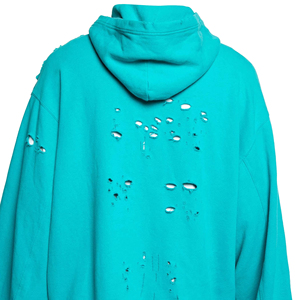 Sweat-shirt à capuche zippé personnalisé, style vintage délavé à l'acide, impression personnalisée, streetwear, par un fabricant de mode en gros - Product Image 4