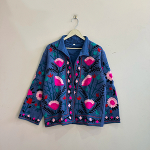 Lot en gros de vestes brodées Suzani en coton TNT, veste ethnique traditionnelle indienne - Product Image 1