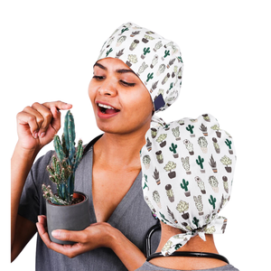 Venta al por mayor OEM/ODM cuidado de la salud FMF uniforme satén gorro quirúrgico gorro de enfermera gorras sombrero Exfoliante para dentistas uniformes de hospital - Product Image 3