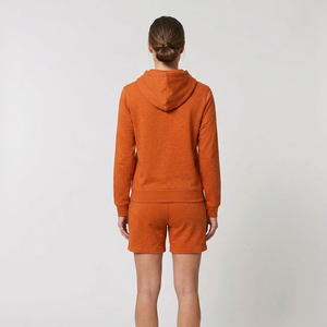 Conjunto de Sudadera con Capucha y Pantalones Cortos de Forro Polar para Mujer / Conjunto de Sudadera con Capucha y Pantalones Cortos para Dama, Sudadera de Manga Larga y Pantalones Cortos Deportivos para Mujer - Product Image 2