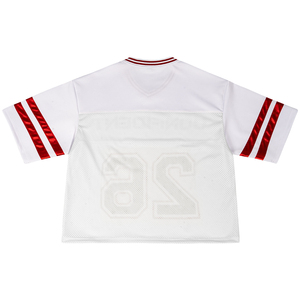 Camiseta de Verano para Hombre, de Malla, Holgada, Transpirable, Ligera, de Secado Rápido, con Logotipo Personalizado, OEM, Manga Corta - Product Image 4