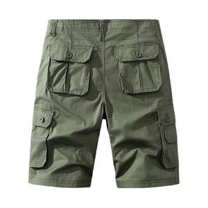 Shorts Cargo Camouflage en Toile 100% Coton de Qualité Supérieure pour Hommes, Taille Élastique, Séchage Rapide, Saison Estivale, Logo Personnalisé – Meilleures Ventes - Product Image 6