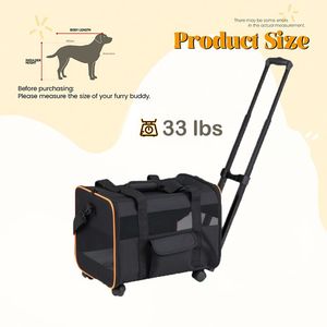 <b>Foldable</b> Soft-sided <b>Dog</b> Travel <b>Crate</b> Convenient Pet Carrier for On-the-go Adventures - Product Image 3