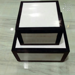 Joyería con incrustaciones de hueso natural de madera hecha a mano personalizada y caja de pañuelos para collar, pulsera, anillo, pendiente colgante de India - Product Image 1