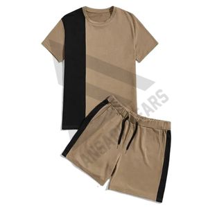 Ensemble de sport pour homme personnalisé, nouveau modèle d'été, 2 pièces, t-shirt à manches courtes et short, ensemble deux pièces, ensemble court pour homme - Product Image 6
