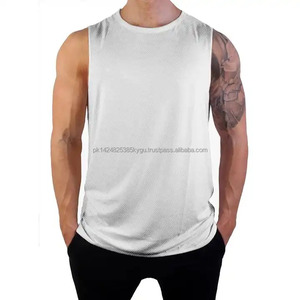Maillot d'entraînement de basketball respirant imprimé, gilet d'échauffement d'été personnalisé, séchage rapide, sans manches, unisexe, t-shirt de sport - Product Image 3