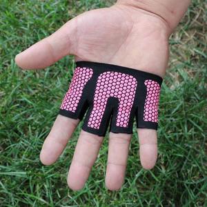 Custom Neoprene Half-finger Lightweight Sports <b>Gloves</b> Breathable Workout Gear Honeycomb Grip Padded Weightlifting Gym Exercise - Product Image 3