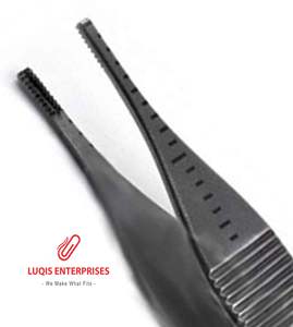 Pinzas Adson para Medir Cartílagos, Pinzas Quirúrgicas de Acero Inoxidable con Dientes Marrones, Instrumento Médico - Product Image 2