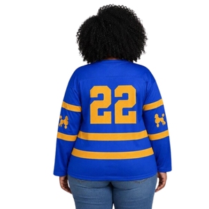 เสื้อฮอกกี้ Sigma Gamma Rho ปักตัวอักษรกรีก เสื้อฮอกกี้น้ำแข็งสำหรับชมรมนักกีฬาหญิง ชุดทีมแบบสั่งทำพิเศษ แขนยาว - Product Image 3