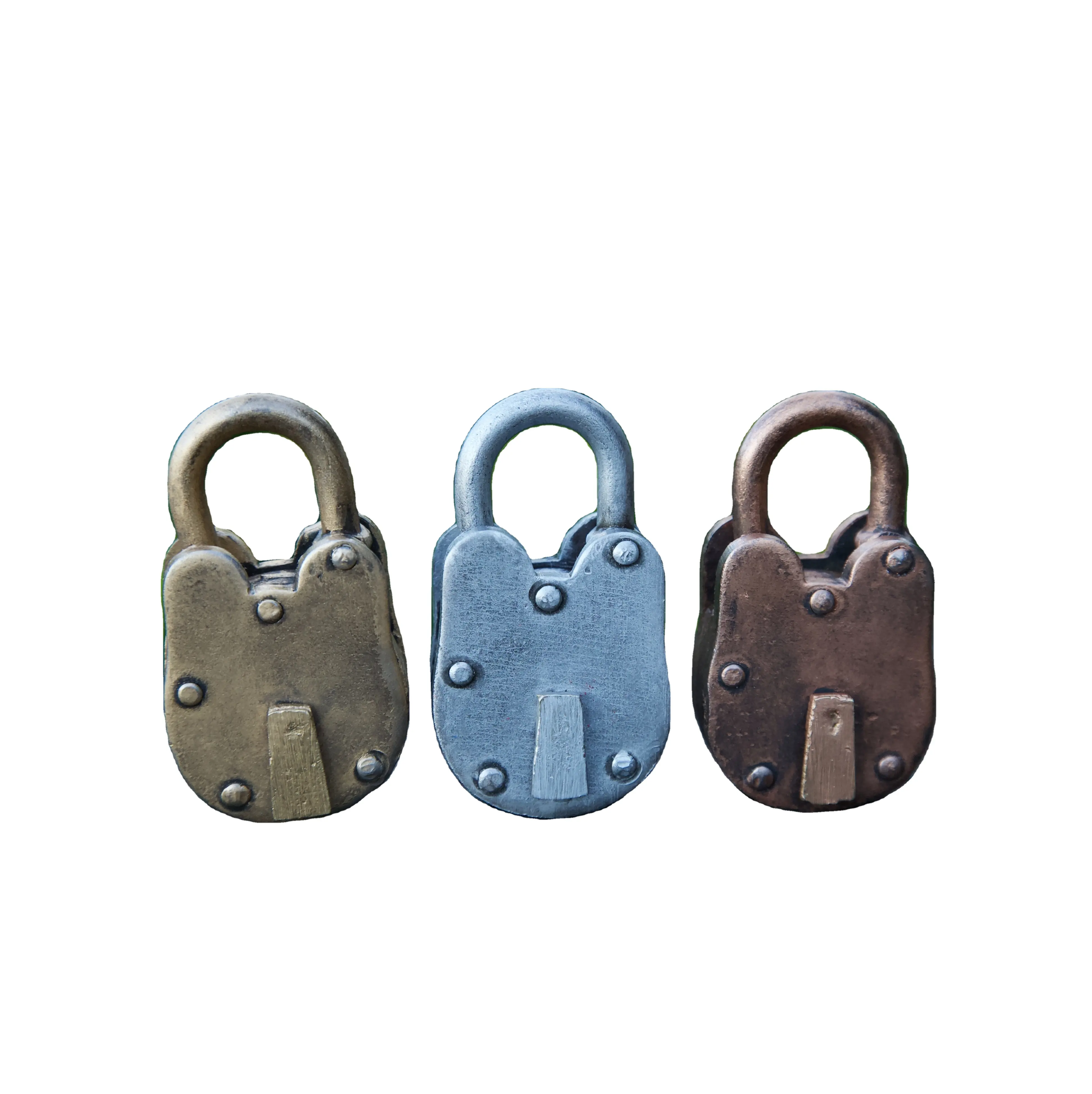 Frais et de haute qualité Antique Pad Lock Key Serrures de porte élégantes avec 2 clés Condition de fonctionnement Utilisation pour la sécurité Prix bon marché