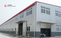 Entrepôt préfabriqué de grande capacité, entrepôt en acier robuste, entrepôt frigorifique fiable, bâtiment en structure acier
