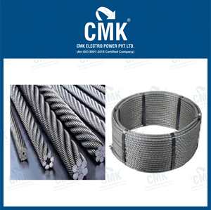 Câble de levage de haute qualité 10 mm en acier recouvert de PVC, marque USHA MARTIN, rouleau de 20 m, câble de levage durable pour grues, fabriqué en Inde - Product Image 2