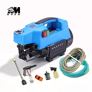 Mini lavadora de coche de alta presión automática de mano 220V portátil para el hogar a prueba de agua doméstica para muebles de Patio en el hogar - Product Image 1
