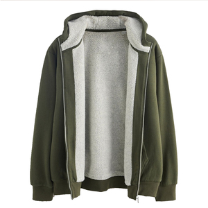 Premium 100% Cotton Fleece <b>Hoodie</b> with Zipper Winter Comfort Breathable & Quick Dry - Product Image 2