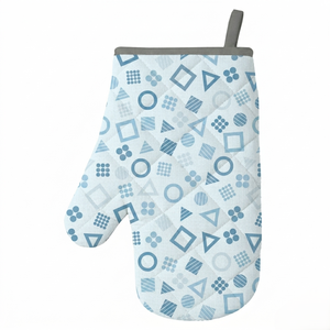 Cotton Heat Resistant Mitts for Cooking, Thick Quilted Oven Gloves for Kitchen & <b>BBQ</b> Handling - Product Image 2
