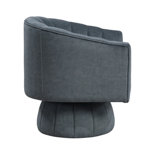 <b>SOFA</b> CHAIR Scandinavian One Seat from Vietnam Single Chair Cotton Blend Tufted Back Flared Arms Solid Wood - Product Image 3