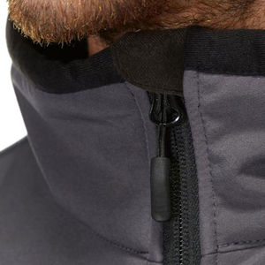 Unisex Softshell Quilted Jacket Warm Wind Resistant Waterproof Eco-Friendly Breathable Fabric for Winter Hiking Camping Dyed - Product Image 5