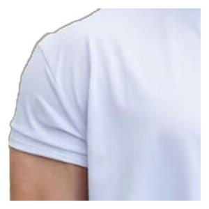 T-shirt de sport décontracté pour homme, séchage rapide, respirant, en coton et élasthanne, maillot de fitness de haute qualité, couleur unie, pour la course à pied - Product Image 5