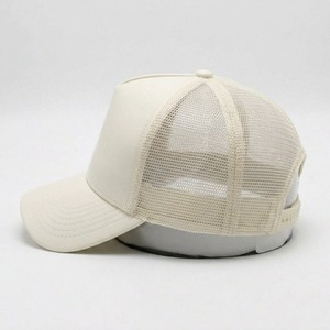 Casquette Trucker Unisexe en Maille à 6 Panneaux, Réglable, Respirante, avec Devant en Mousse, pour Adulte, Printemps-Été, Style Décontracté et Tendance - Product Image 5