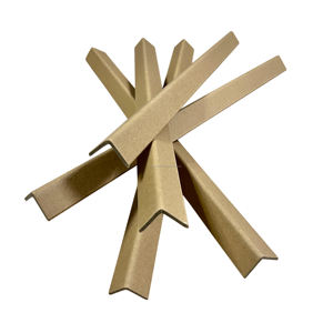 Protectores de borde de paleta de papel duro en forma de V Material de embalaje Protector de esquina de cartón - Product Image 5