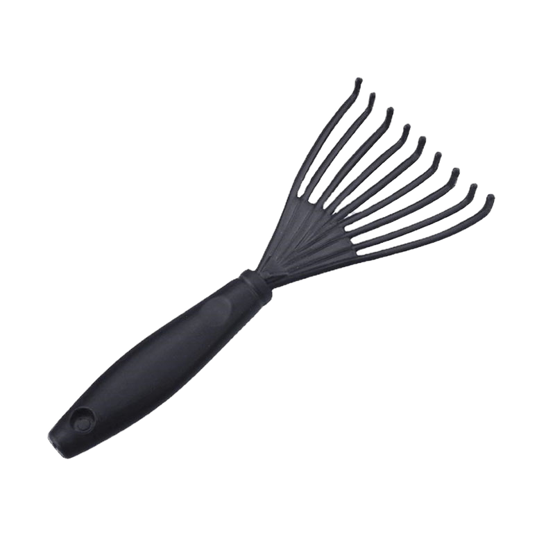 Peigne de coiffure multifonctionnel mini ABS à griffes
