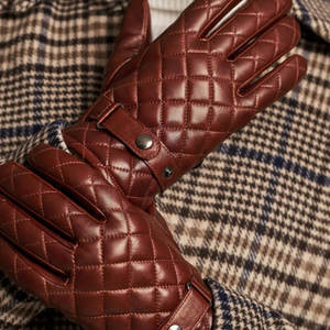 Men's Touchscreen Leather <b>Gloves</b>-Stylish <b>Dress</b> <b>Gloves</b> for Winter Outdoor Use Breathable & Eco-Friendly - Product Image 4