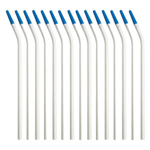 Tubo de Succión Dental, Tubo de Drenaje Quirúrgico para Implantes Orales, Punta Blanca y Azul, Manual, Autoclavable, Instrumento Médico Clase I - Product Image 1