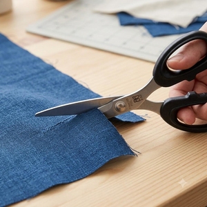 Ciseaux de tailleur robustes de 6,5 pouces pour la couture et la confection de vêtements - Product Image 1
