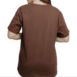 เสื้อยืดแขนสั้นผู้หญิงทรงเข้ารูป สีพื้น คุณภาพสูง เสื้อยืดผู้หญิงคุณภาพเยี่ยม - Product Image 5